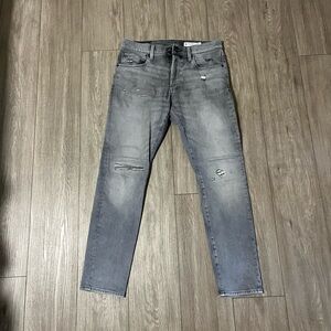 G-Star Men's Light Gray Slim Jeans